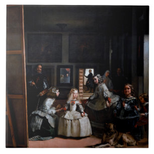 Azulejo De Cerâmica Las Meninas, As Madrinhas de casamento, Diego Vela