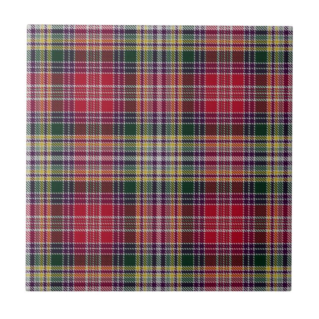 Azulejo De Cerâmica Lasting Tartan (Frente)