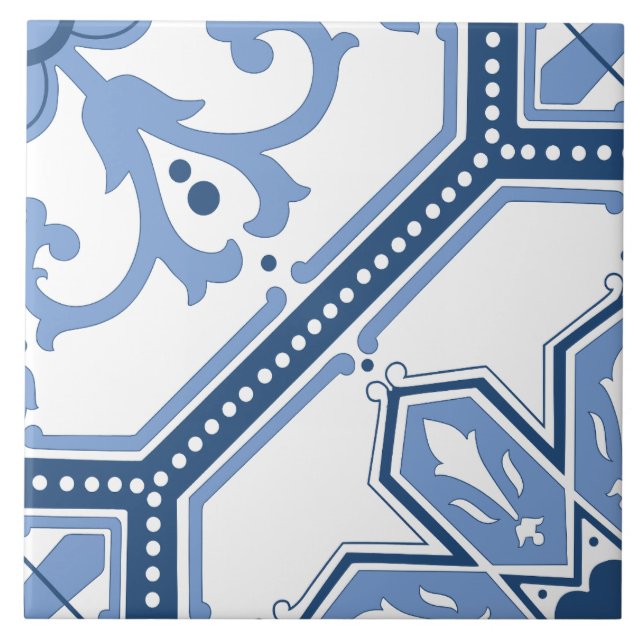 Azulejo De Cerâmica Lattice Bloom (Frente)