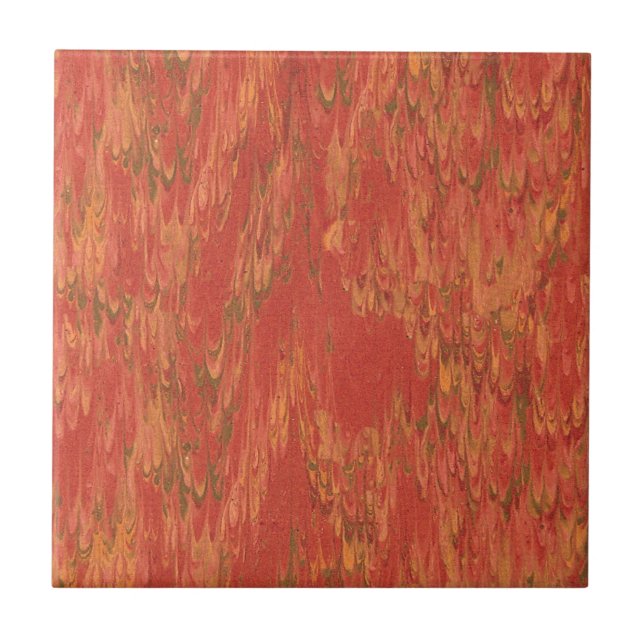 Azulejo De Cerâmica Lava Coral (Frente)