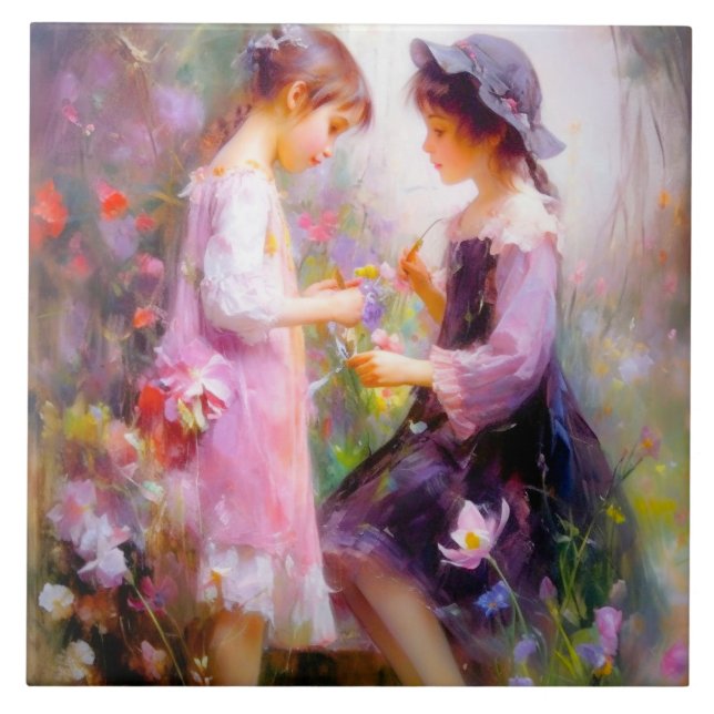 Azulejo De Cerâmica Lavanda (Frente)