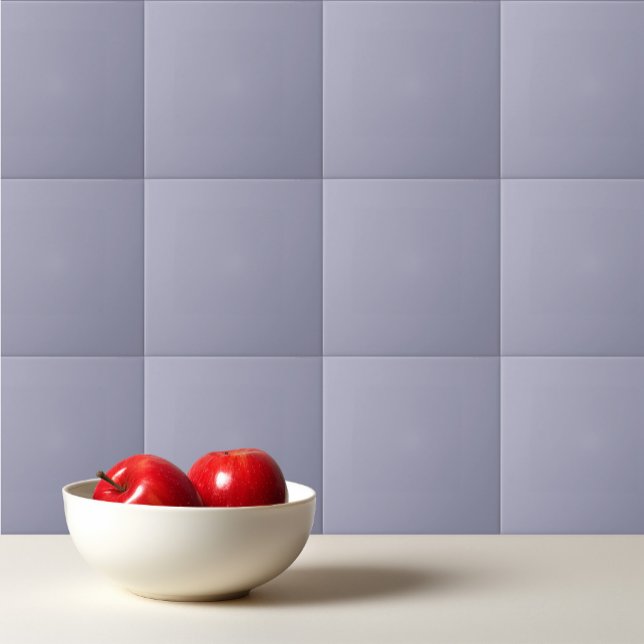 Azulejo De Cerâmica Lavanda de Idiomas sem Cor Sólida (Criador carregado)