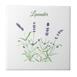 Azulejo De Cerâmica Lavanda Herb Greenere Kitchen Roxo Verde