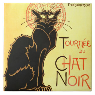 Azulejo De Cerâmica Le chat noir, Outdoor original 