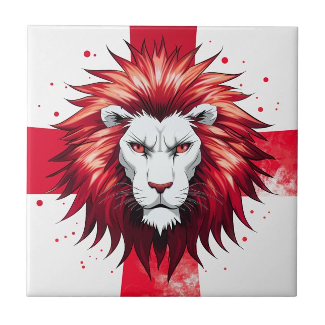 Azulejo De Cerâmica Le Lion Anglais (Frente)