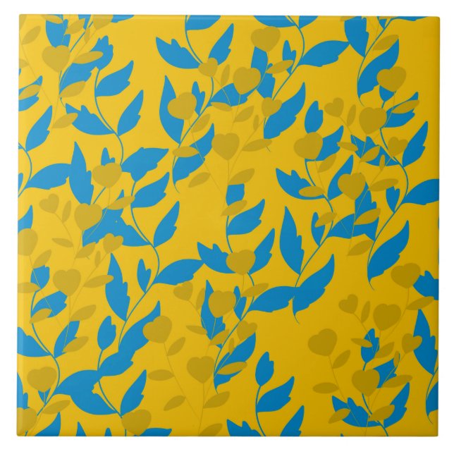 Azulejo De Cerâmica leaf (Frente)