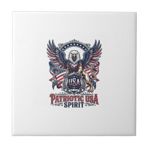 Azulejo De Cerâmica Leão Patriótico Águia Guardião Animal Híbrido Patr
