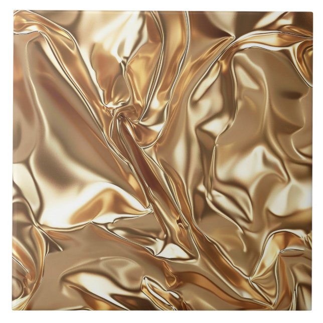 Azulejo De Cerâmica Legal padrão de folhas falsas (Frente)