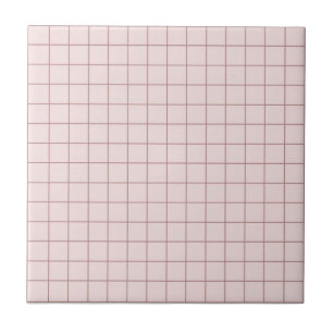 Azulejo De Cerâmica Legal Retro de Padrão Checkish White