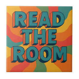 Azulejo De Cerâmica Leia O Retro Da Sala