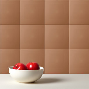 Azulejo De Cerâmica Leite sólido chocolate castanho