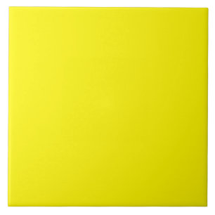 Azulejo De Cerâmica LEMON AMARELO (cor de frutado sólido) ~