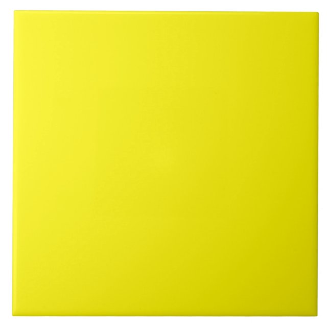 Azulejo De Cerâmica LEMON AMARELO (cor de frutado sólido) ~ (Frente)