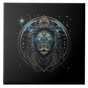 Azulejo De Cerâmica Leo, o Leão