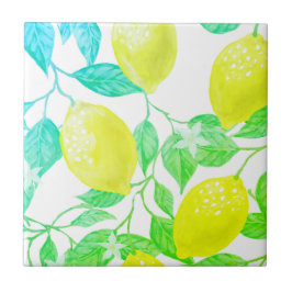 Azulejo De Cerâmica Léon design de aquarela