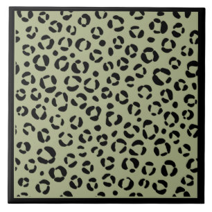 Azulejo De Cerâmica Leopardo Sábio