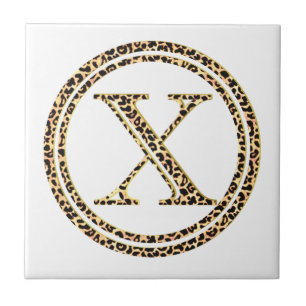 Azulejo De Cerâmica Leopardo X