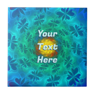 Azulejo De Cerâmica Lepidópteros N-Espacial