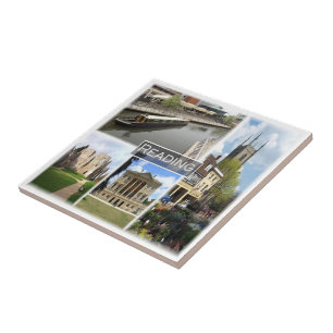 Azulejo De Cerâmica LER052 LEITURA, Europa, Inglaterra,