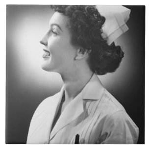 Azulejo De Cerâmica Levantamento da enfermeira