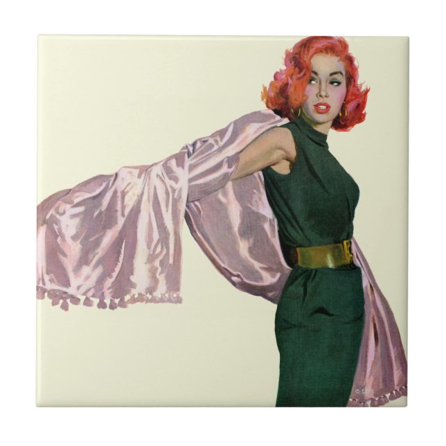 Azulejo De Cerâmica Leve-me a Hollywood (Frente)