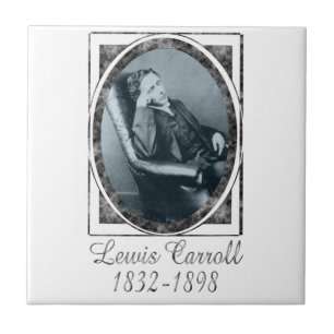 Azulejo De Cerâmica Lewis Carroll