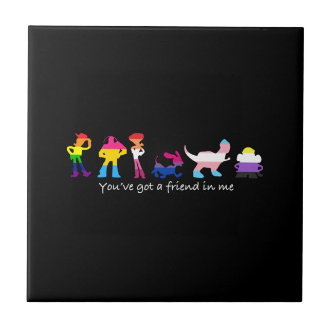 Azulejo De Cerâmica Lgbtq 5 (Frente)