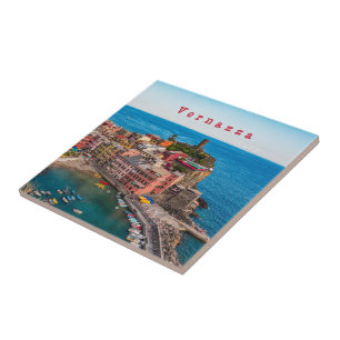 Azulejo De Cerâmica LGR002 VERNAZZA - Cinque Terre - Italy -