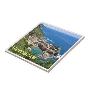 Azulejo De Cerâmica LGR031 VERNAZZA - Cinque Terre - Itália -