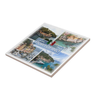Azulejo De Cerâmica LGR062, PORTOFINO, Mosaico, Itália