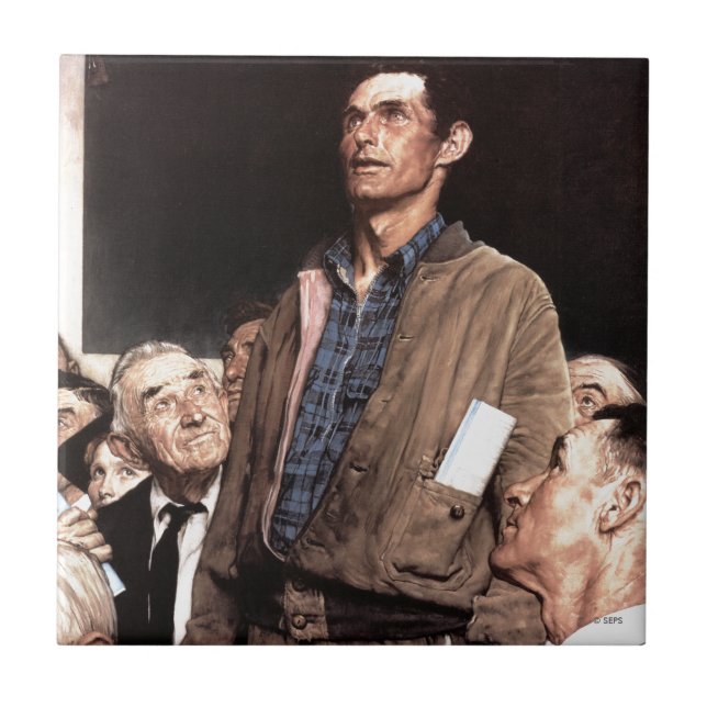 Azulejo De Cerâmica Liberdade De Expressão (Frente)