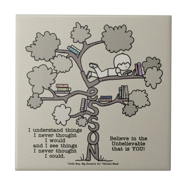 Azulejo De Cerâmica Lições aprendidas (Frente)