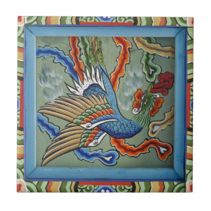 Azulejo De Cerâmica Licre Bird Oriental Cerâmica Mural