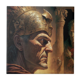 Azulejo De Cerâmica Life of Nicias and Crassus