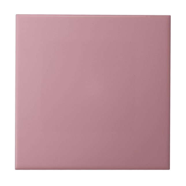 Azulejo De Cerâmica Light Cherry Blossom Pink | #C68C95 (Frente)