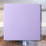 Azulejo De Cerâmica Lilac Sonha Cor Sólida | Elegante Clássico<br><div class="desc">Lilac Sonha Cor Sólida | Clássico | Elegante | Evolução | NA MODA | Presente</div>