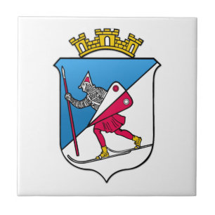 Azulejo De Cerâmica Lillehammer, Casaco de armas Heraldry