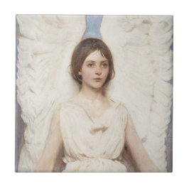 Azulejo De Cerâmica Linda Angel (por Abbott Handerson Thayer)