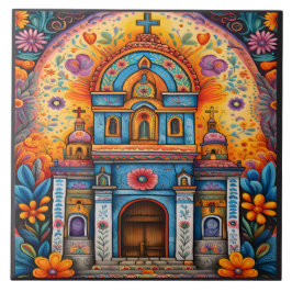 Azulejo De Cerâmica Linda Arte Mexicana