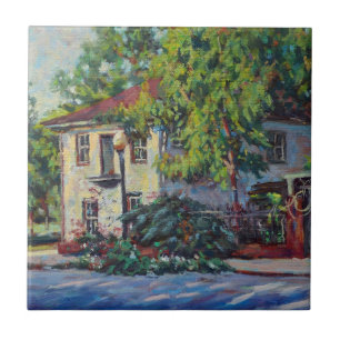 Azulejo De Cerâmica Linda casa histórica em Nova Harmonia