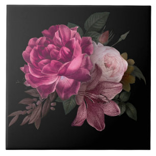 Azulejo De Cerâmica Linda Floral 