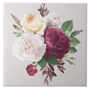 Azulejo De Cerâmica Linda Floral 