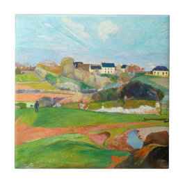 Azulejo De Cerâmica Linda paisagem colorida