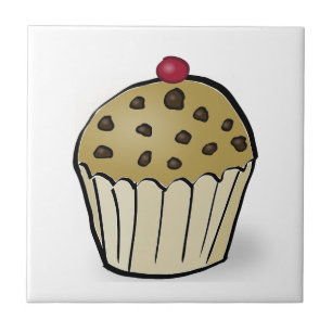 Azulejo De Cerâmica Lindo Mini Muffin