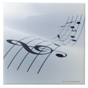 Azulejo De Cerâmica Linha de música