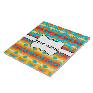 Azulejo De Cerâmica Linhas de formas tribais