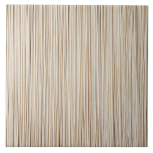 Azulejo De Cerâmica Linhas marrons abstratas fofas design