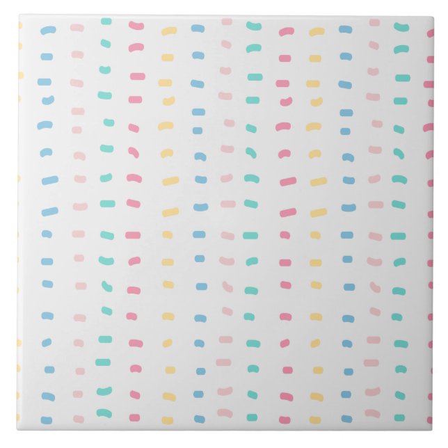 Azulejo De Cerâmica Linhas padrão (Frente)