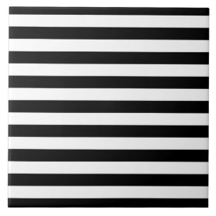 Azulejo De Cerâmica listras da bandeira da Cornualha preto branco padr
