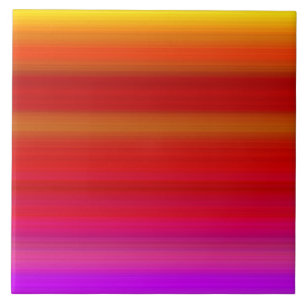 Azulejo De Cerâmica Listras Multicoloridas Abstratas